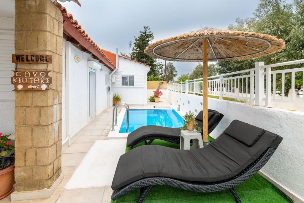 גנאדי Beach House Cavo Kiotari מראה חיצוני תמונה